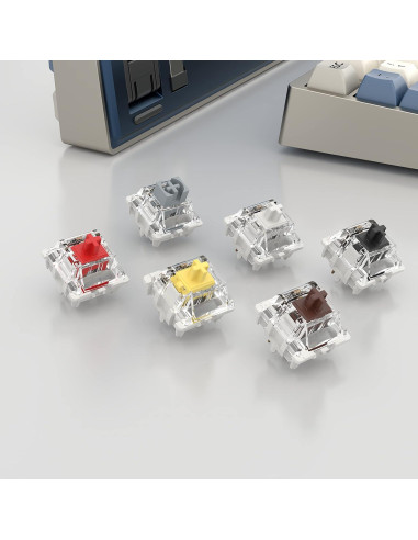 Interruptores GATERON G Black Pro 3.0 60gf 35PCS Lineales