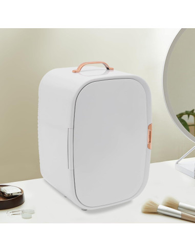 Nevera Cosmética Beuioslyr 12L Portátil con Enfriamiento y Calentamiento