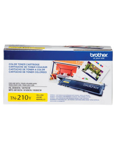Cartucho de tóner láser amarillo Brother TN210Y - 1500 páginas