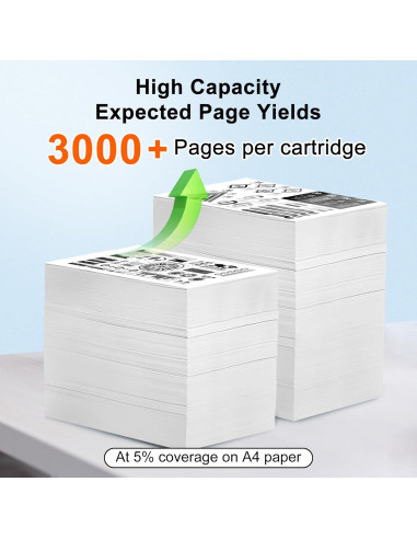 Cartucho de Tóner TN830XL Negro LEMERO UTRUST - 4 Unidades