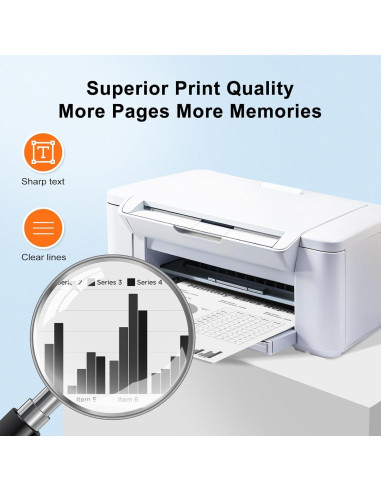 Cartucho de Tóner TN830XL Negro LEMERO UTRUST - 4 Unidades