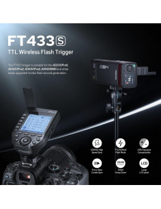 Disparador Inalámbrico Godox FT433 para Sony - TTL, Bluetooth 2