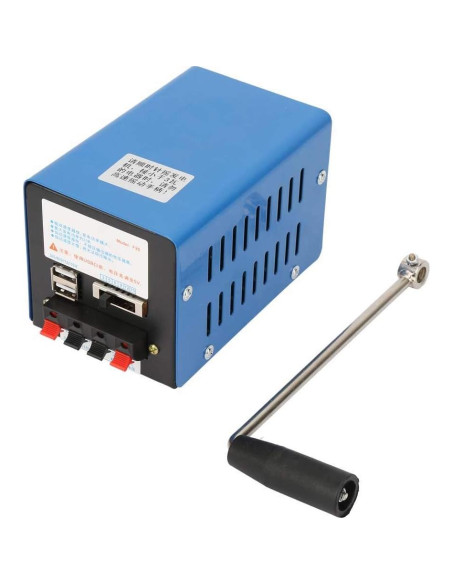 Generador de Manivela USB Ejoyous 20W Portátil para Camping