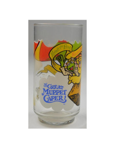 Vaso Vintage McDonald's 1981 Kermit Fozzie Gonzo 14.3x6.7cm