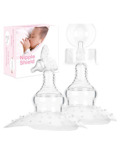 Paquete de 2 Protectores de Pezón Silicona NIshield 20mm