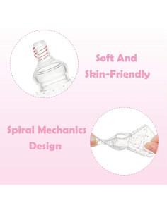 Paquete de 2 Protectores de Pezón Silicona NIshield 20mm 2