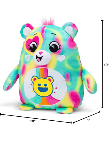 Peluche Care Bears Buenas Vibras Oso 25.4 cm - Suave y Apretable