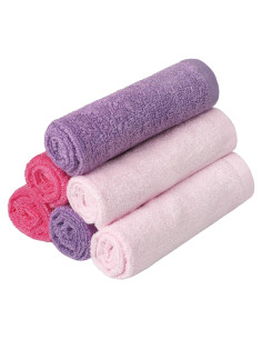 Toallitas para Bebé BESSLEE 6 Piezas 25.4cm Suaves y Absorbentes