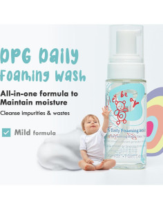 Jabón y Champú Hipoalergénico para Bebés Elleybear 50 ml 2