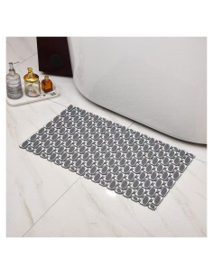 Alfombrilla Antideslizante PuoWeo 65x40 cm para Baño