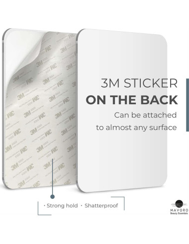 Espejo de Afeitar Mavoro para Ducha 17.78x22.86cm Irrompible