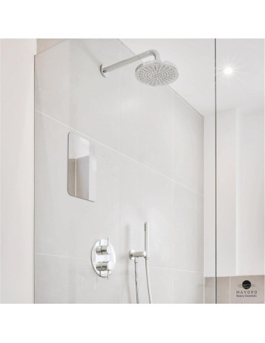 Espejo de Afeitar Mavoro para Ducha 17.78x22.86cm Irrompible