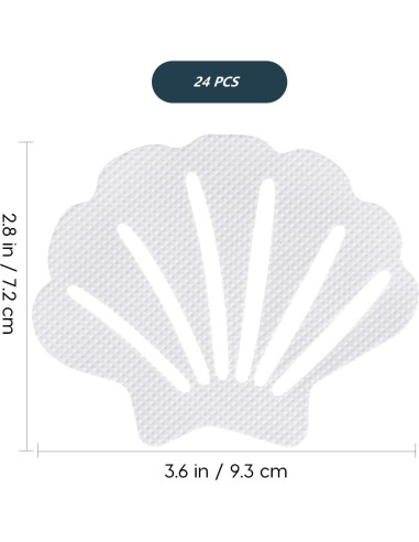 Calcomanías Antideslizantes para Baño TOPBATHY 24 Piezas