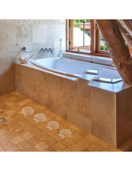 Calcomanías Antideslizantes para Baño TOPBATHY 24 Piezas