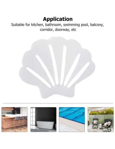 Calcomanías Antideslizantes para Baño TOPBATHY 24 Piezas