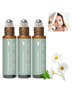 Rodillo de Dentición Natural 3Pcs para Bebés - Alivio Suave