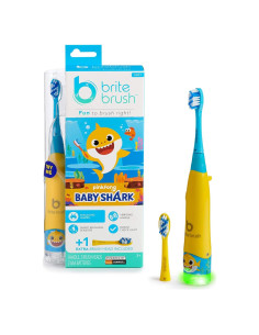 BriteBrush Cepillo de Dientes Inteligente Baby Shark