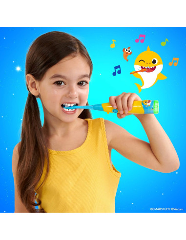 BriteBrush Cepillo de Dientes Inteligente Baby Shark