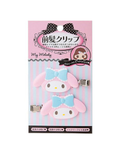 Clip para flequillo My Melody Sanrio - Resina ABS - 6x1x3.5 cm