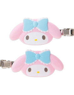 Clip para flequillo My Melody Sanrio - Resina ABS - 6x1x3.5 cm 2
