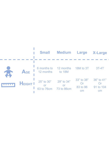 Saco de dormir de algodón muselina XL Bosque 0.5 Tog unisex