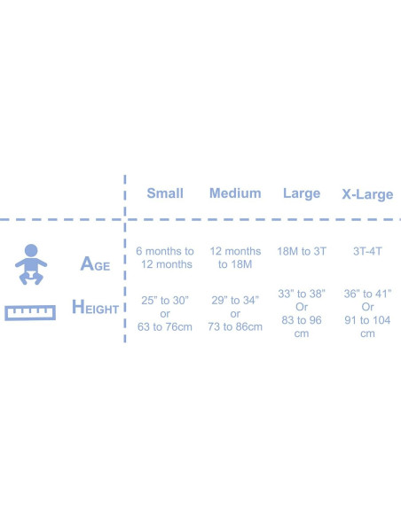 Saco de dormir de algodón muselina XL Bosque 0.5 Tog unisex