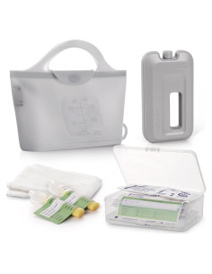 Kit Recolector de Calostro Haakaa + Bolsa Esterilizadora 750ml