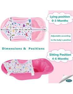 Red de Soporte para Baño de Bebé Sevi Baby 89x53 cm 2