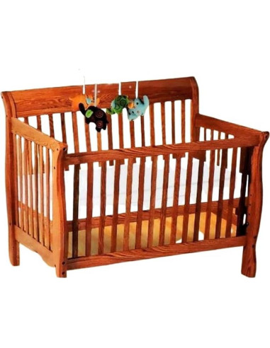 Cubierta de colchón de cuna ajustada Dependable 132 x 71 cm impermeable