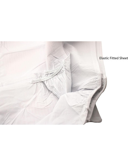 Cubierta de colchón de cuna ajustada Dependable 132 x 71 cm impermeable Cubierta de colchón de cuna ajustada Dependable 132 x 71 cm impermeable