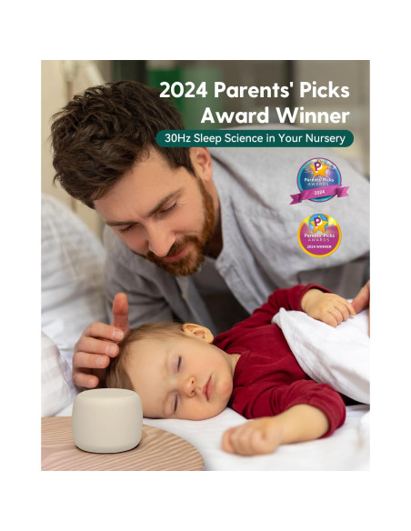 Máquina de Ruido Blanco Babelio Mini Portátil 15 Sonidos