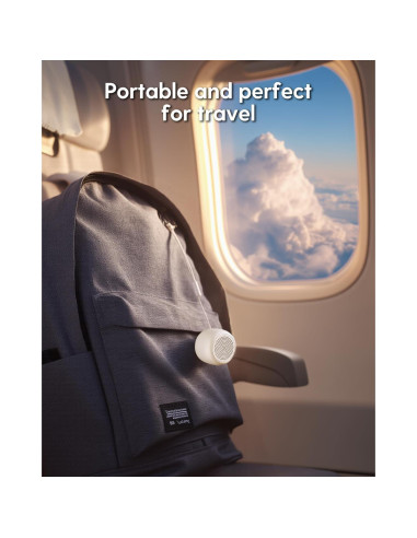 Máquina de Ruido Blanco Babelio Mini Portátil 15 Sonidos