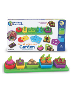 Jardín de Formas Apilables Learning Resources - Juguete Educativo