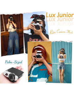 Flash Godox Lux Junior Retro GN12 6000K para Cámara 2