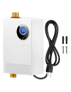 Calentador de Agua Instantáneo Eléctrico DOYXC 3000W 110V Bajo Fregadero