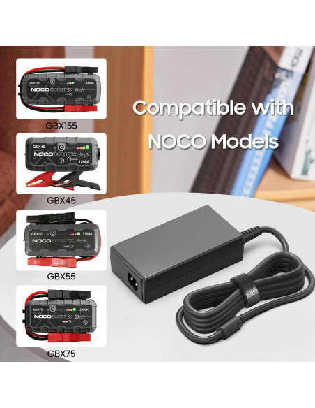 Cargador USB C 65W KFD para NOCO Boost X GBX45 GBX55 GBX75