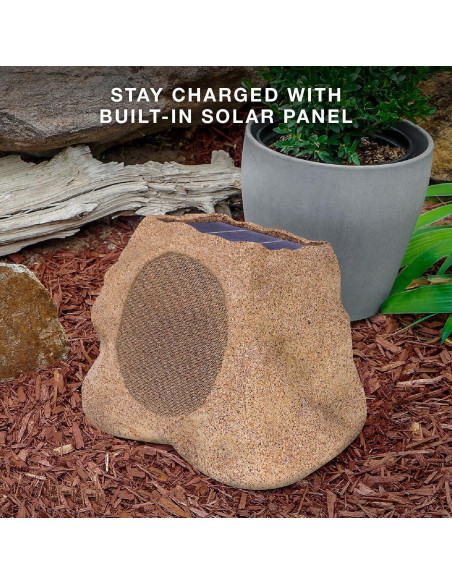 Altavoz Inalámbrico Victrola Rock Connect IP65 22h Batería Solar