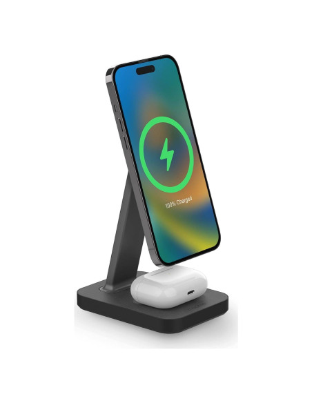 Mophie Snap+ Soporte y Base de Carga Inalámbrica 15W