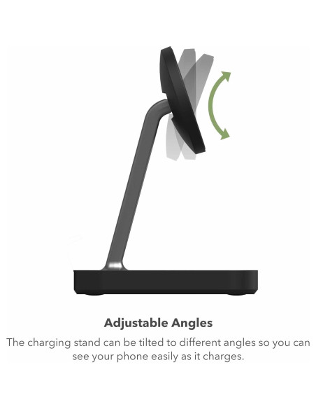 Mophie Snap+ Soporte y Base de Carga Inalámbrica 15W