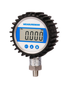 Manómetro Digital Measureman 0-5000psi 3-1/8" Dial Acero Inoxidable