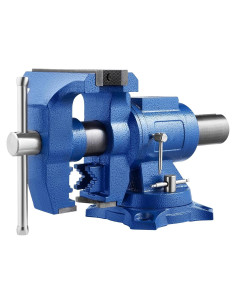 Prensa de Banco VEVOR 12.7 cm Doble Giratoria 30Kn