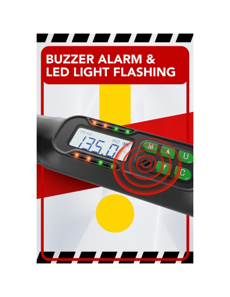 Llave de Torque Digital 1/2" LLAVETOR 19.98-400.5 Nm