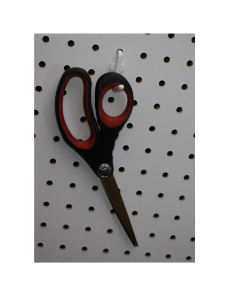 Ganchos de Tablero de Clavos Estilo L JSP 50 Unidades Blanco