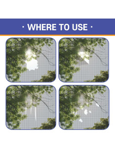 Cinta de Reparación de Pantallas HA SHI 10.16 cm x 4.57 m Negra 2