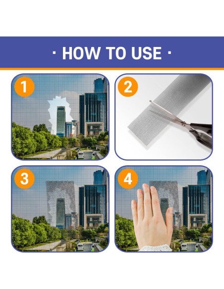 Cinta de Reparación de Pantallas HA SHI 10.16 cm x 4.57 m Negra