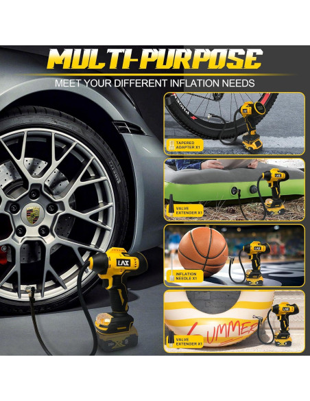 Compresor de Aire Portátil L1NXIXI DW-001 160PSI para DeWalt