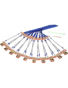 Cadenas de Nieve SCITOO Ajuste Rápido 205-245mm - Juego de 8 2