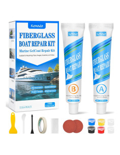 Kit de Reparación de Gel Coat VerdeVilla FRKB-002 100g