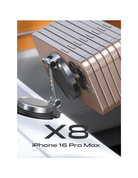 Soporte de Coche Magsafe LISEN 15W Carga Rápida Ajustable Soporte de Coche Magsafe LISEN 15W Carga Rápida Ajustable