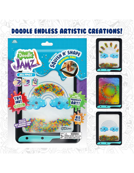 Almohadilla de Dibujo Sensorial Sky Castle JellyPics Arcoíris